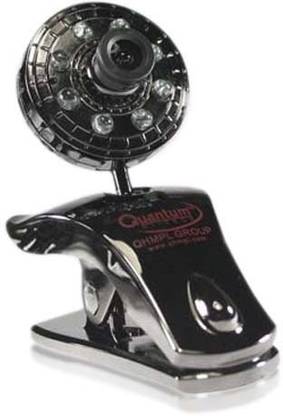 QUANTUM QHM 500 LM CAMERA (with 8 lights & 30 megapixel) 2  Webcam with Built-In Microphone with Night Vision USB Connectivity