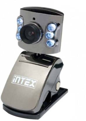 Intex IT-306WC 30 Webcam with Built-In Microphone with Night Vision USB Connectivity