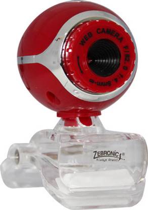 ZEBRONICS Lucid 1.3  Webcam with Built-In Microphone
