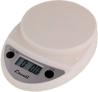 Escali Primo Digital 11 Lb / 5 Kg, White Weighing Scale