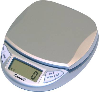 Escali Pico Digital 11 Lb / 5 Kg, Silver-Gray Weighing Scale