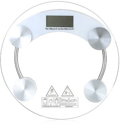 Phyzo Accurate Body Fat Monitor Round Weighing Scale