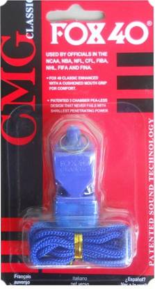 Fox 40 Classic Pealess Whistle