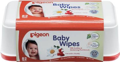 Pigeon Chamomile & Rosehip Baby Wipes