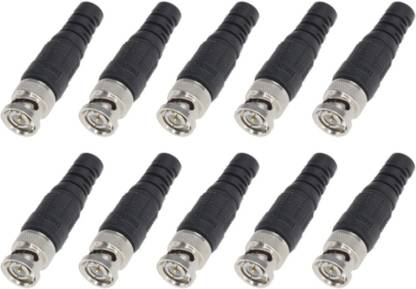 MX 3551 BNC connectors for CCTV Camera Cable Wire DVR Pack of 10 Wire Connector
