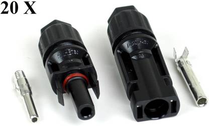Surcle 20 MC4 Solar ABS Wire Connector