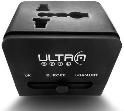 ULTRA World Travel Charger with Dual USB UM004B Worldwide Adaptor