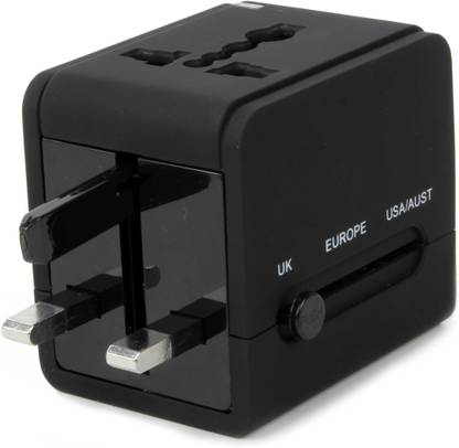 DigiFlip Voyager Worldwide Travel Adaptor/ USB Mobile Charger