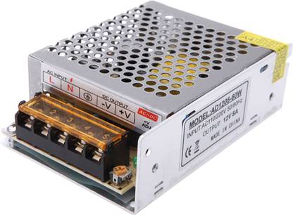 TRP Traders 12 Volt 5 Amp SMPS Worldwide Adaptor