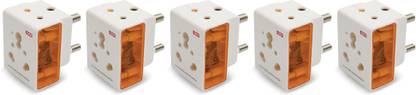 GM 16 AMP 3 PIN MULTI PLUG ADAPTOR 16 A Three Pin Socket
