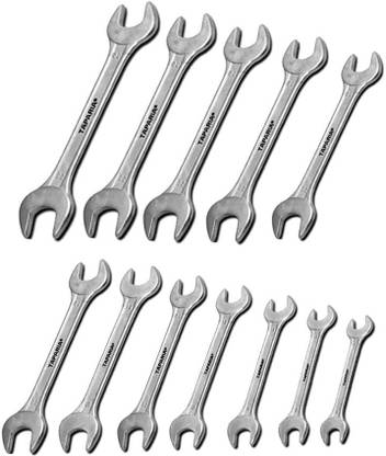 TAPARIA DEP 12 12-PCS Double Sided Open End Wrench