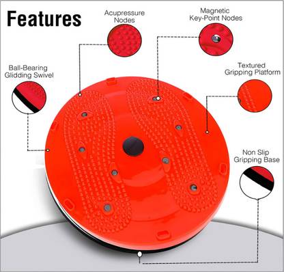 BOLDHIGH Acupressure Fat Burning Weight Loss ,Non-slip ,Slim & Fit Twister for Unisex Ab Exerciser