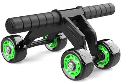 GJSHOP Ab Roller Wheel Abs Carver for Abdominal & Stomach Exercise Training with Mat Ab Exerciser