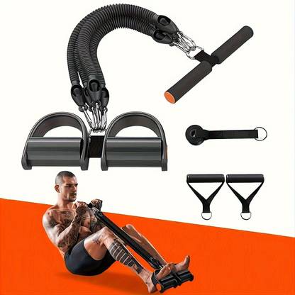 GJSHOP Tummy Trimmer Adjustable Resistance Tube for Bicep, Leg, Ab Exerciser