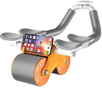 Bellveen Ab Exercise Roller With Double Elbow support Push-up Fitness for Home Gym Ab Exerciser