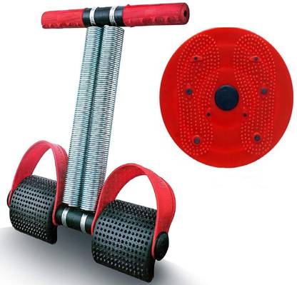 GJSHOP Tummy Trimmer with Twister Dual Spring Ab Exerciser & Core Trainer Ab Exerciser