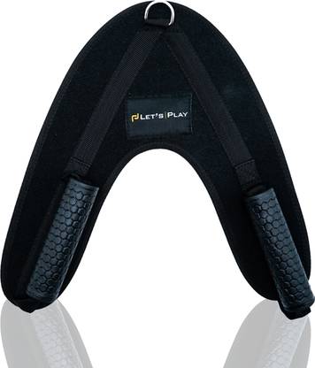 FirstFit V-Shape Abdominal Crunch Straps for Abs Exercise Belt for Men & Women Ab Exerciser