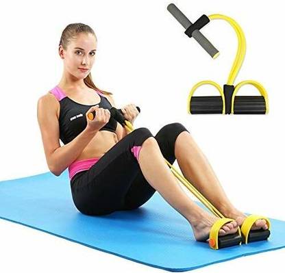 Matonji Rubber Tummy Trimmer - Multicolor, LIGHTWEIGHT & PORTABLE, SHAPE YOUR BODY WITH Ab Exerciser