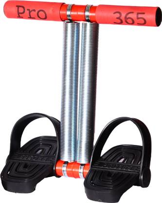 PRO365 Double Spring Abs & Waist Trimmer for Fat Burn,Weight Loss & Body Toning Workout Ab Exerciser