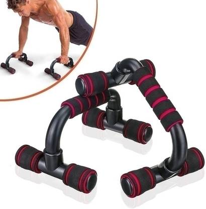 JIM Portable Push Up Bar for Home Gym & Daily Fitness E...