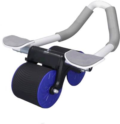 Shopeleven New Plank Ab roller Wheel, Automatic Rebound 2 In 1 For Abs Workout Ab Exerciser