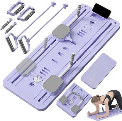 SeaRegal Pilates Reformer Set, Multi-Purpose Foldable Pilates Reformer Board for Home Ab Exerciser