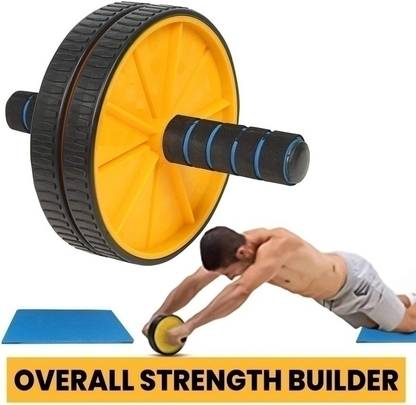 JIM Core Strength Abs Wheel for Home Gym and Yoga Ab Ex...