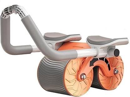 Fitness Scout Automatic Rebound Abdominal Exercise Roller with Elbow Support Home Gym Ab Exerciser
