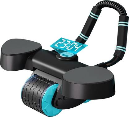 QUICK FIT Elbow Support Automatic Rebound Abdominal Wheel Equipment for Core Workout Ab Exerciser