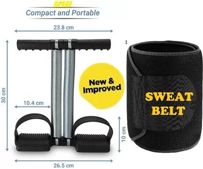 Spegi Tummy Trimmer with Sweat Belt ab exerciser Ab Exerciser
