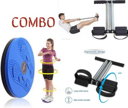 BOLDHIGH Combo Tummy Twister With Abs Tummy Trimmer Useful For Figure Tone-Up Ab Exerciser