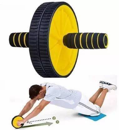 Alitrader Ali Traders Sports Solid AB wheel Roller Ab Exercise Ab Exerciser Ab Exerciser
