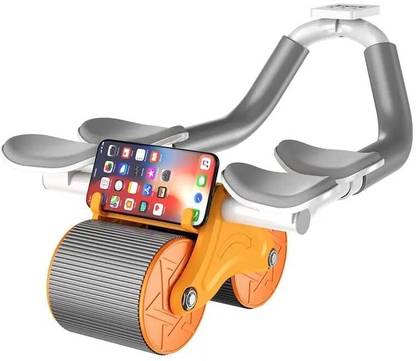 FRAGA New Upgraded Automatic Rebound Abdominal Wheel with 4 Elbow Support Ab Exerciser