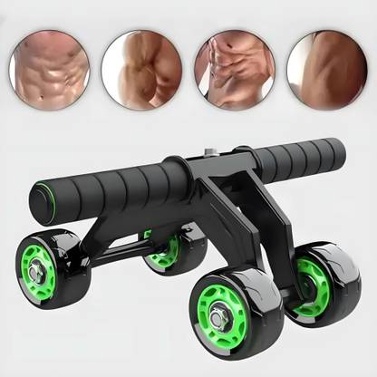 Cheltenham Home Gym 4 Wheel Pro Advance Wheel Roller Abdominal Fitness Trainer Ab Exerciser