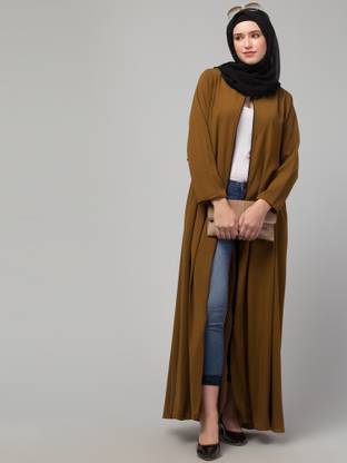 Nazneen Nida Matte Solid Burqa