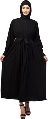 recent tdrends Crepe Solid Abaya With Hijab