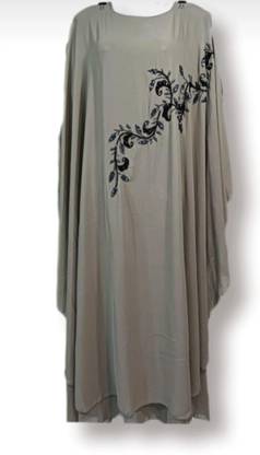 Zara burkha house Polyester Abaya With Hijab