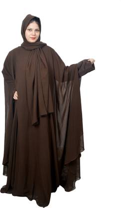 stylo creative Polyester Abaya With Hijab