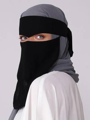 Ana Chiffon Solid Naqab
