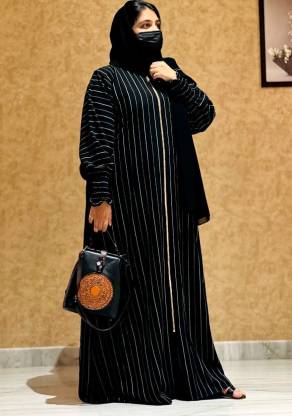 Dubai Collection Cotton Blend Burqa With Hijab