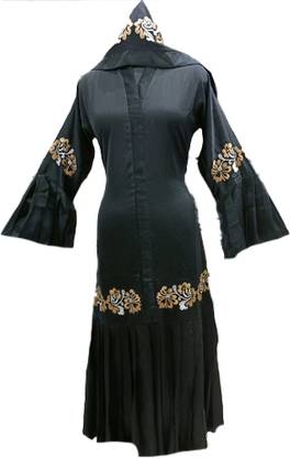 assafa Nida Matte Abaya With Hijab