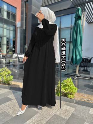bhavyata Georgette Self Design Abaya