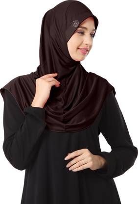 mehar hijab Polyester Solid Abaya