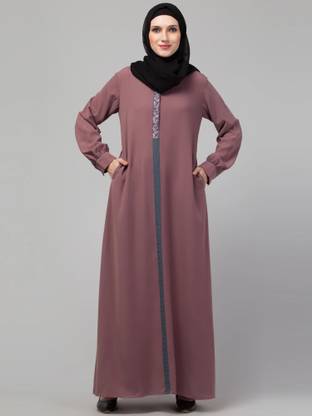 subeda collection Nida Matte Solid Abaya