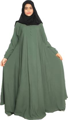 MODEST CITY Crepe Abaya With Hijab