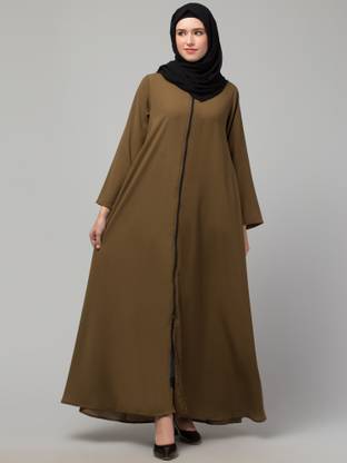 BAHAYA Nida Matte Solid Abaya