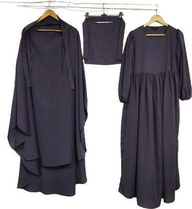 Nazneen Nida Matte Solid Abaya