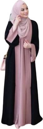 Dubai Collection Nida Matte, Chiffon Solid Burqa