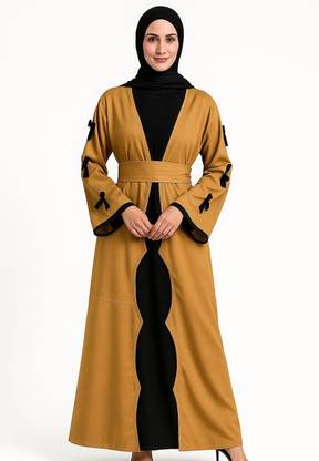 zayora Nida Matte Solid Abaya