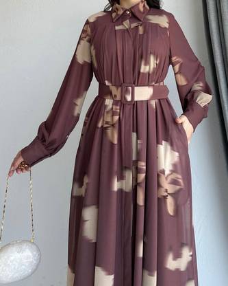 bhavyata Georgette Abaya
